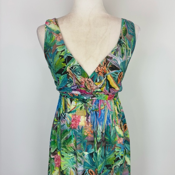 Oysho tropical maxi dress - Picture 2 of 6